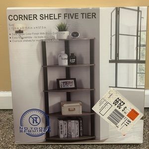 Corner Book Shelf-Unopened & Unused